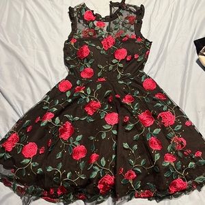 Ross printed girls dress